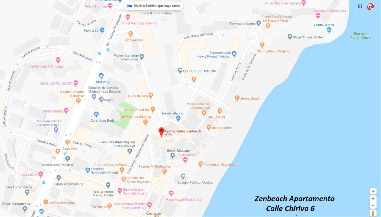 Zenbeach 1A Playa Carihuela Torremolinos Extérieur photo
